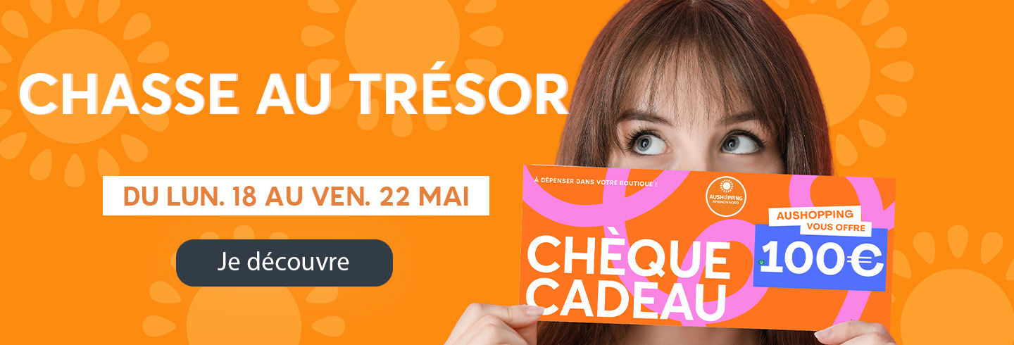 Chasse au trésor dans le centre commercial du 18 au 22 mai