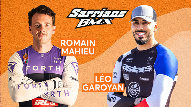 BMX Romain Mahieu et Léon Garoyan