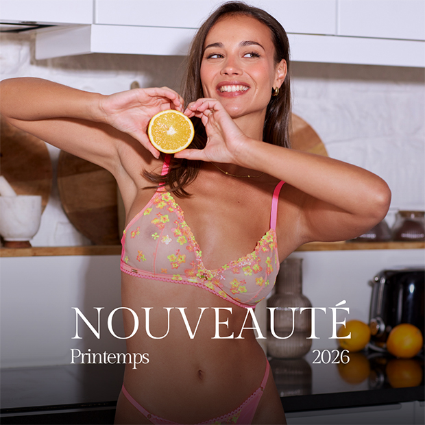 Le printemps s’invite dans votre lingerie