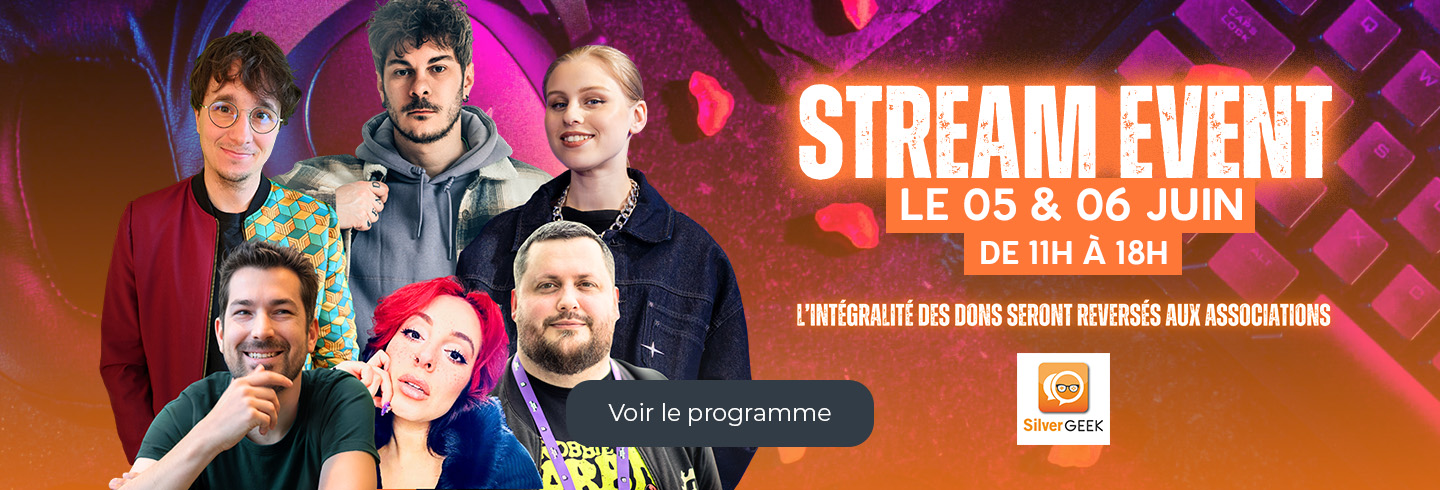 Stream event le 05 et 06 Juin