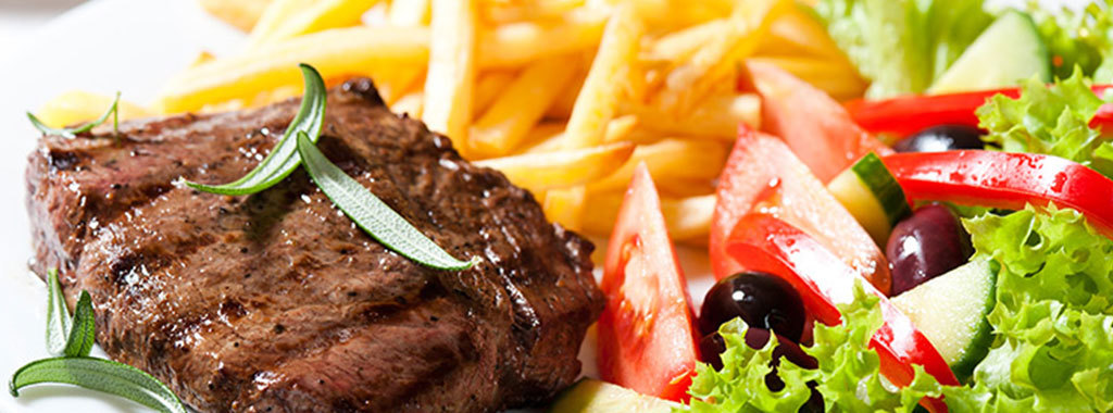 corner villa food house