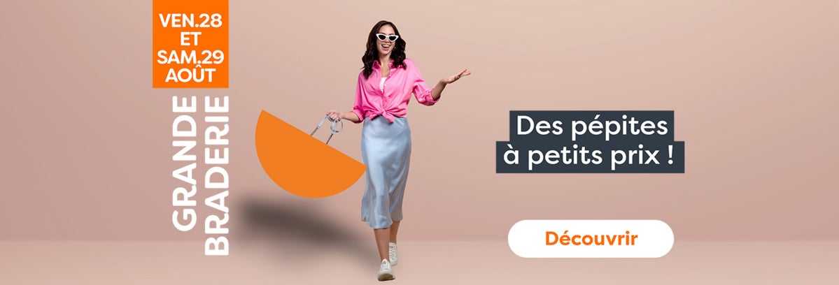 Grande braderie des commerçants