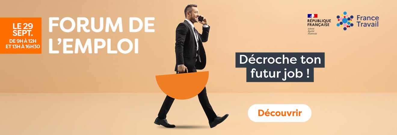 Forum de l'emploi le 29 septembre