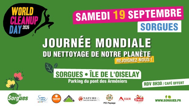 World Cleanup Day samedi 19 septembre
