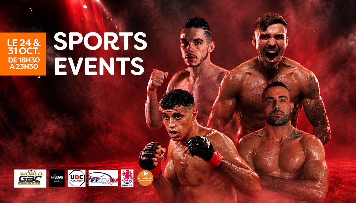 Sports Events le 24 et 31 octobre