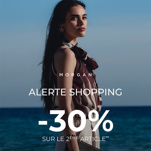 Alerte shopping : -30% sur le 2ème article (le moins cher du panier)