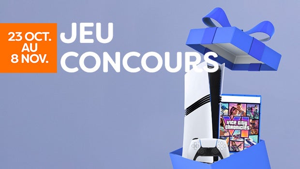 Jeu concours une console PS5 et le jeu GTA 6 à gagner
